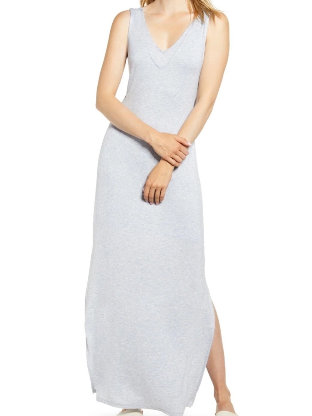Bobeau Ansel Tie-back maxi dress in rust color NWT - Picture 2 of 5